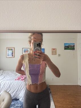 Jaded London multicolor corset top